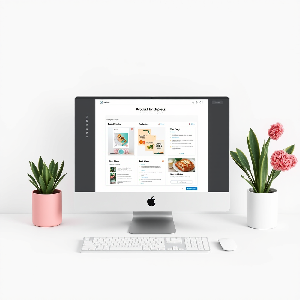 Digital products maker for Ellustar Digital website
