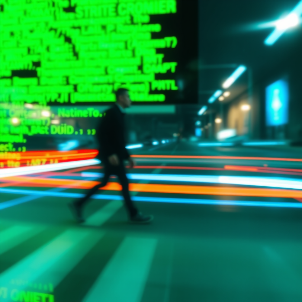 Digital Screens & Holographic Text website