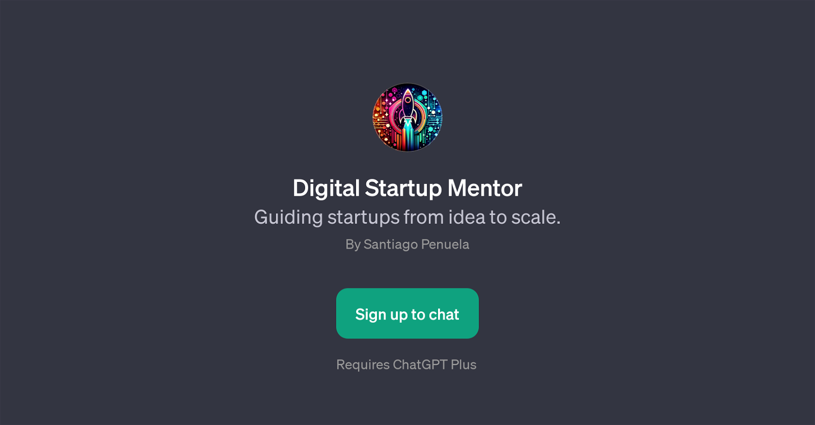 Digital Startup Mentor website