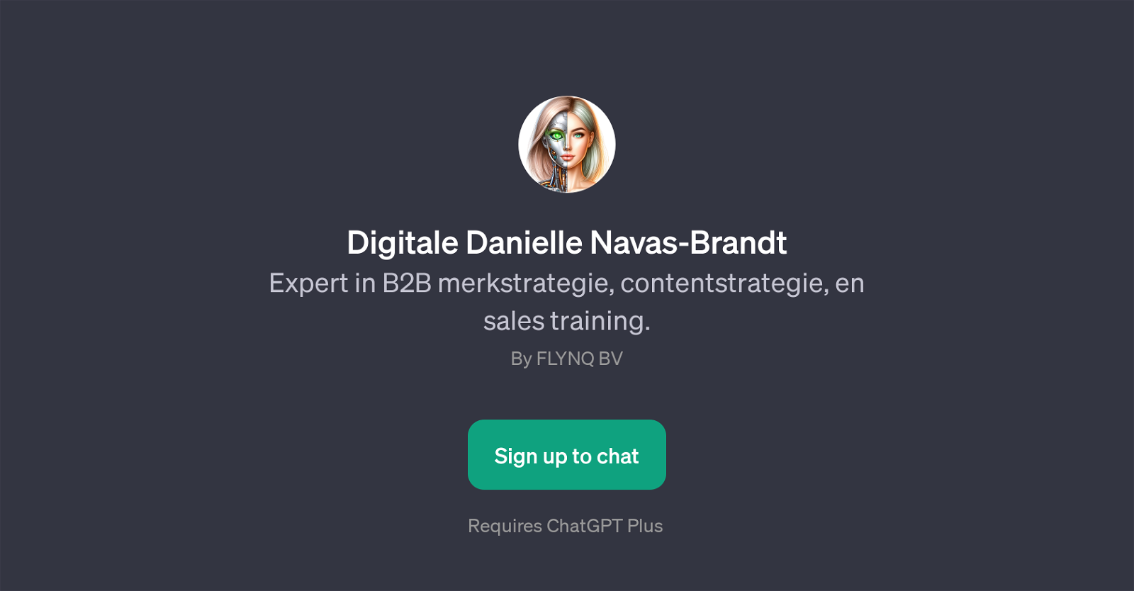 Digitale Danielle Navas-Brandt website