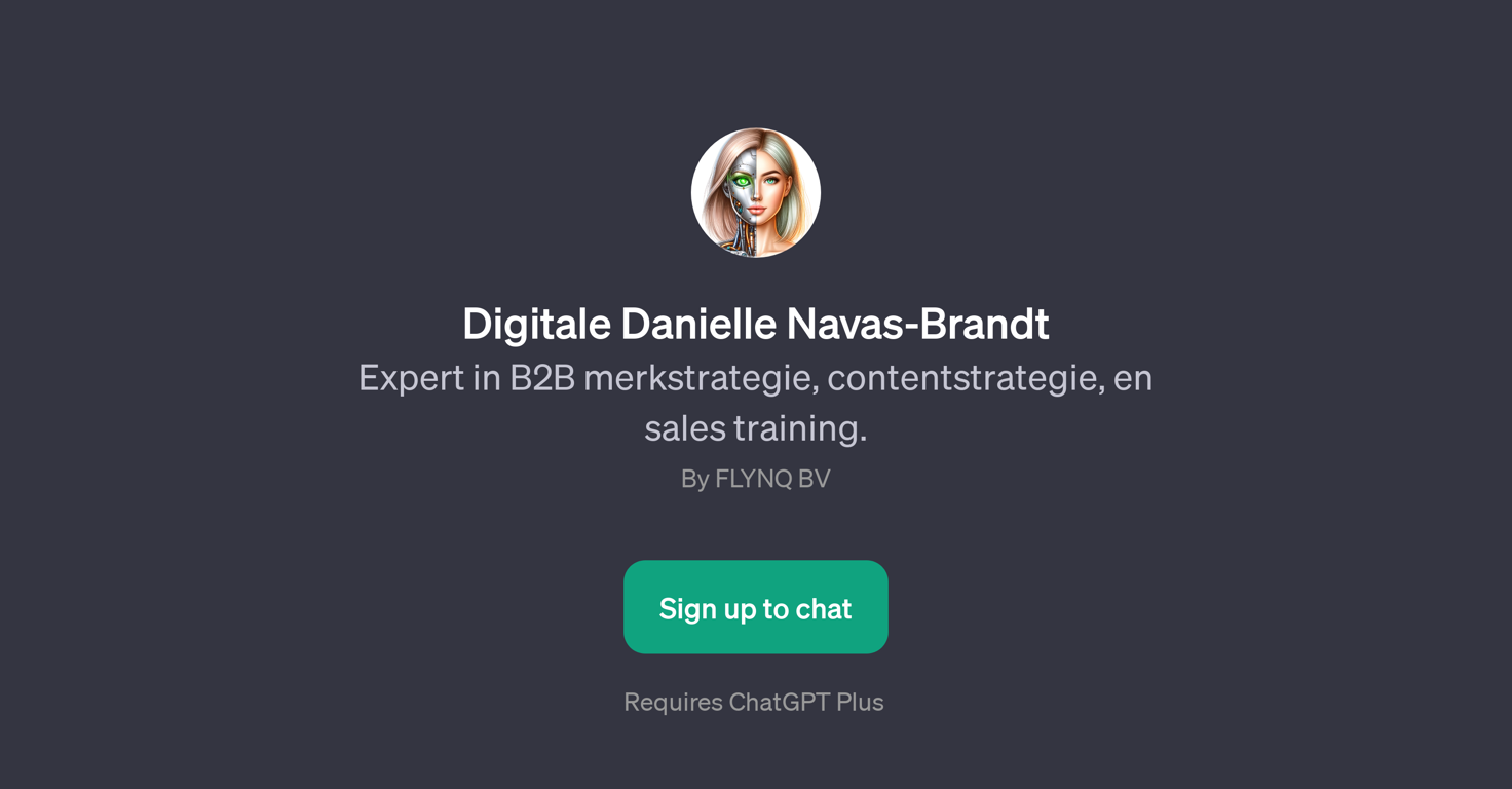 Digitale Danielle Navas-Brandt website