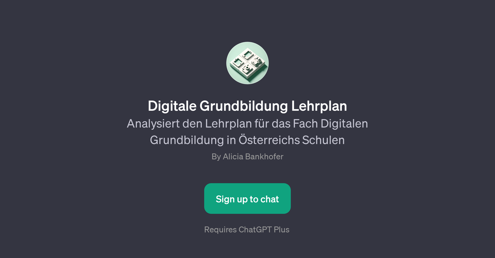 Digitale Grundbildung Lehrplan website
