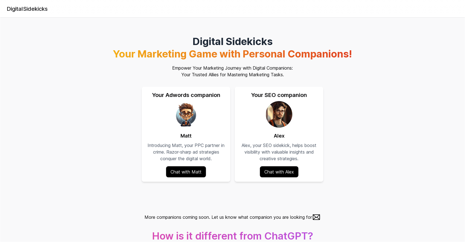 DigitalSidekicks website