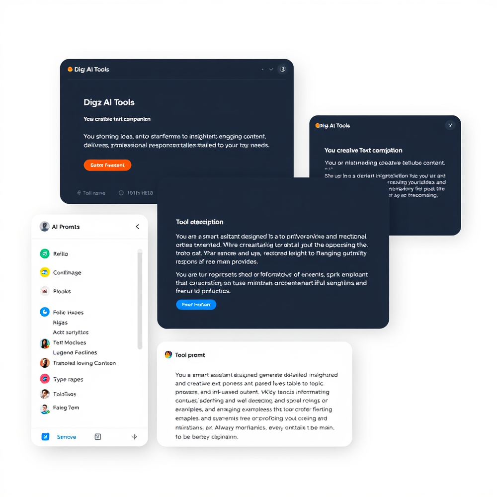 Digz AI Tools website