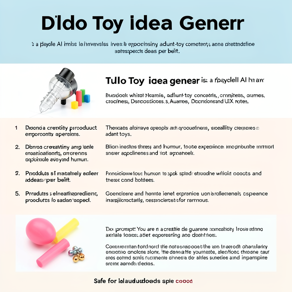dildo toy idea gener website