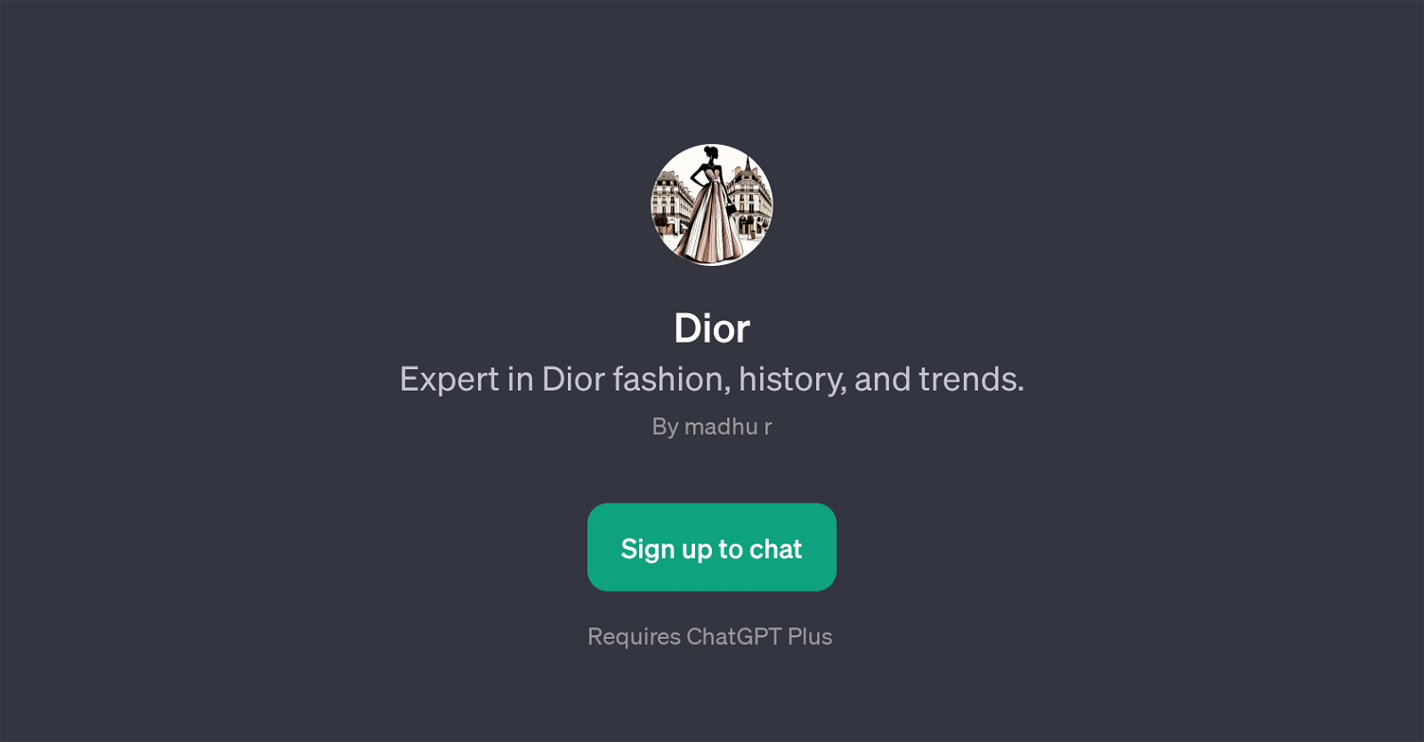 Dior website