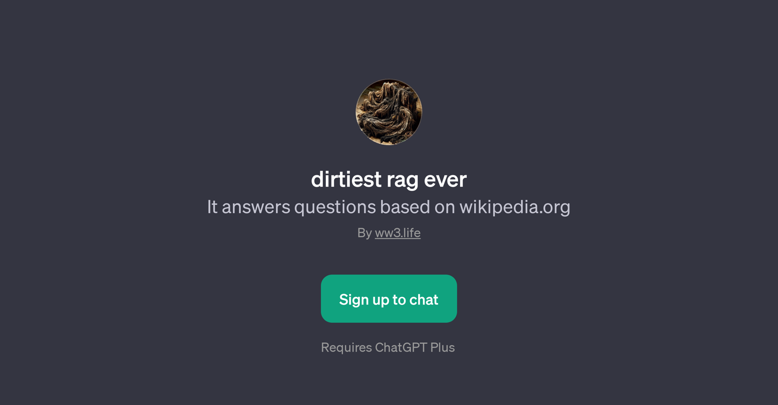 Dirtiest Rag Ever website