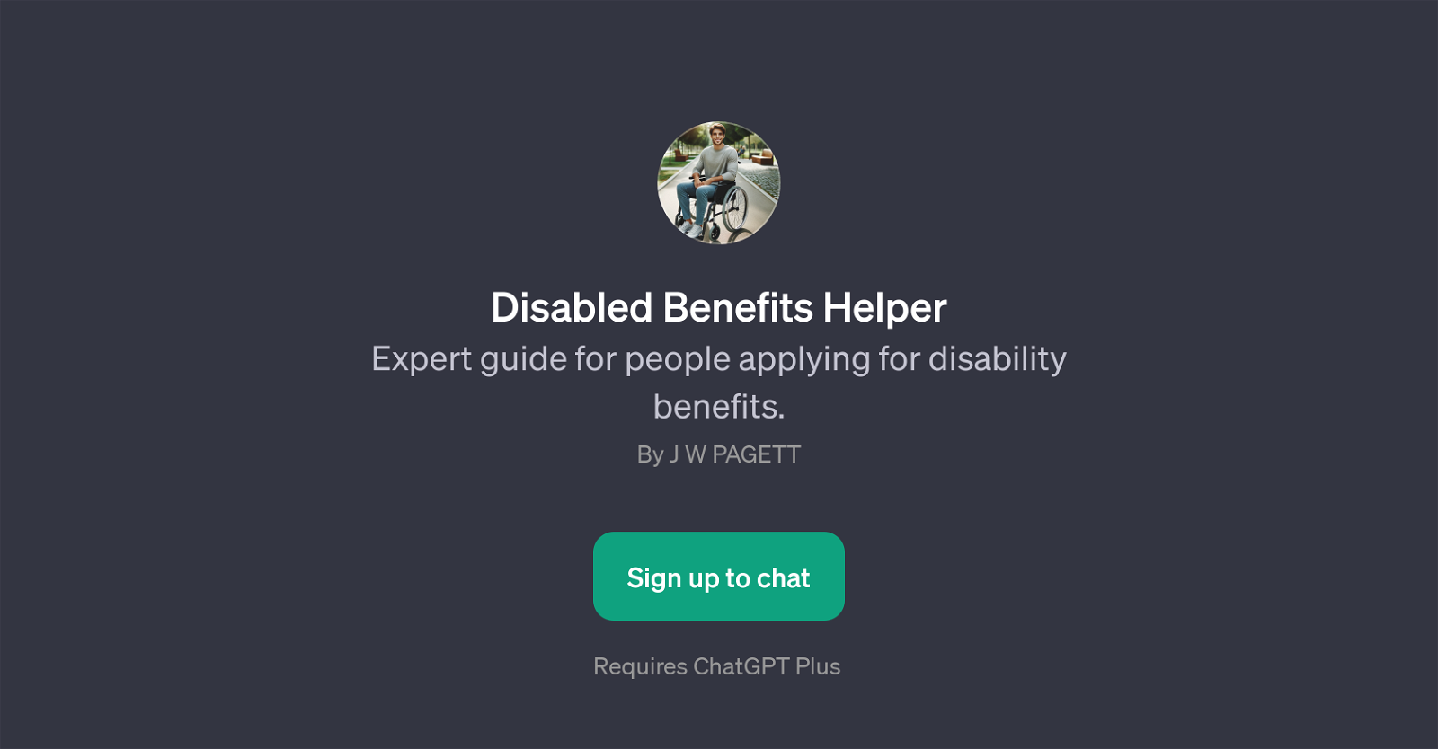 Disabled Benefits Helper website