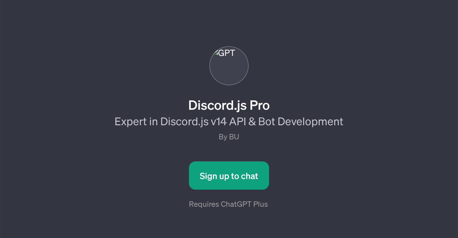 Discord.js Pro website