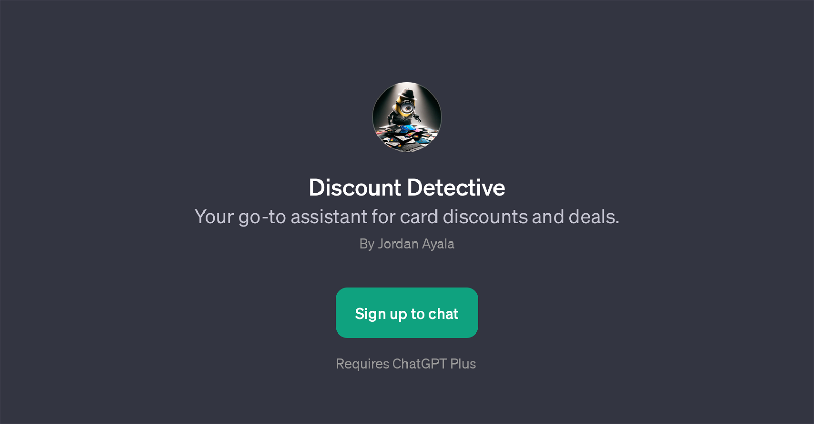 Discount Detective website