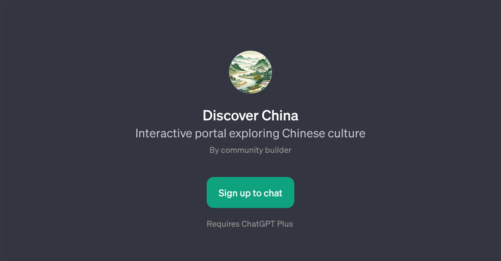 Discover China website