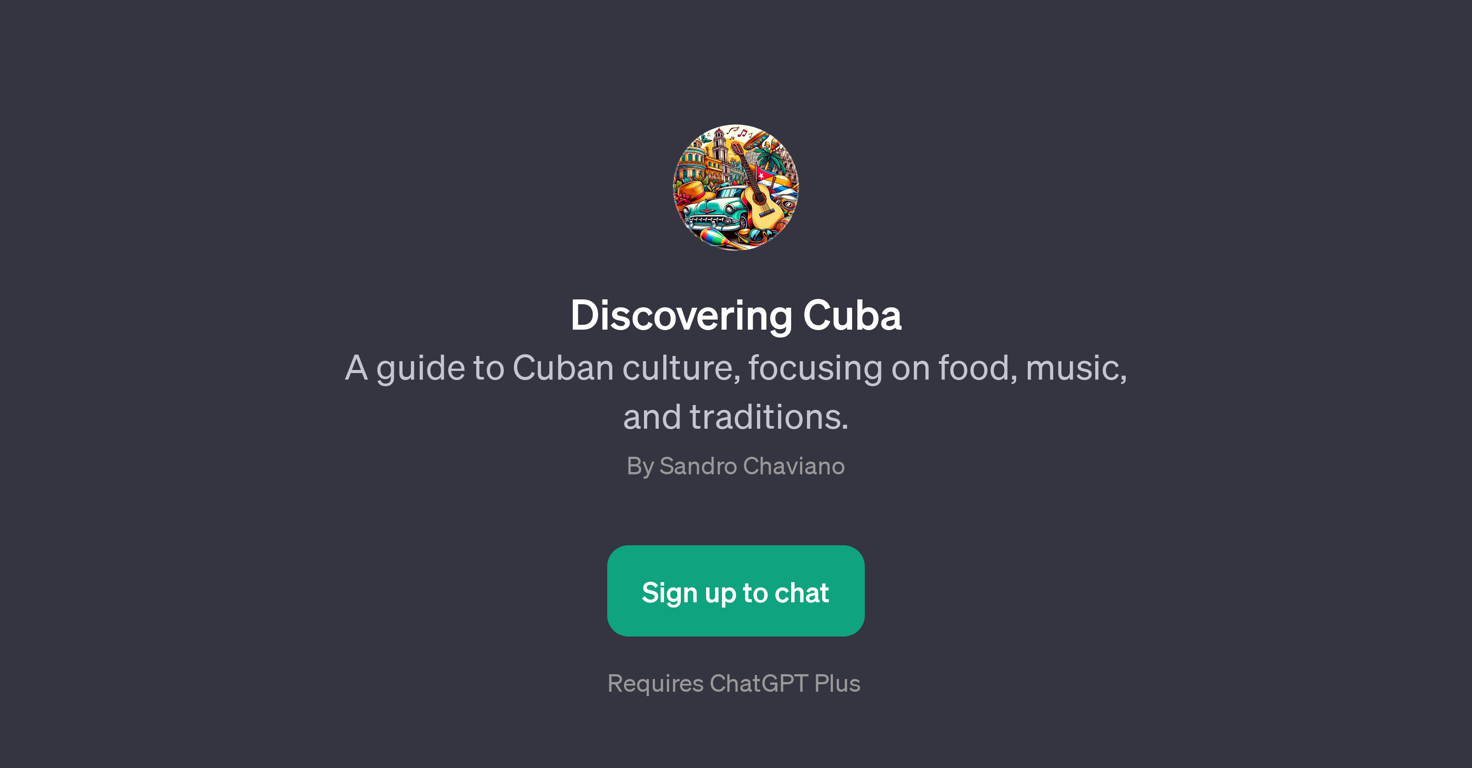 Discovering Cuba website
