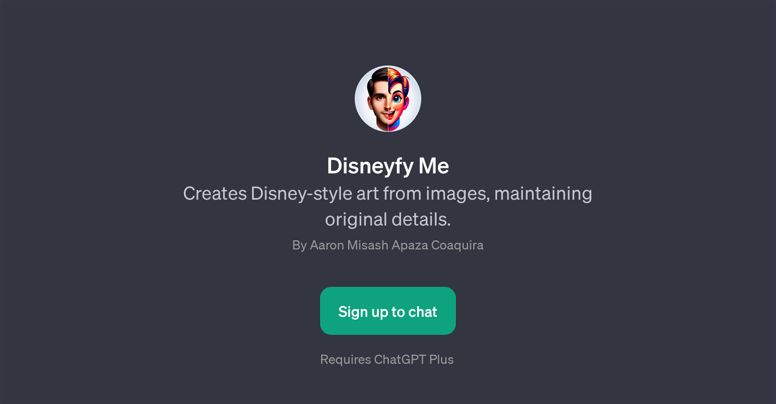 Disneyfy Me website