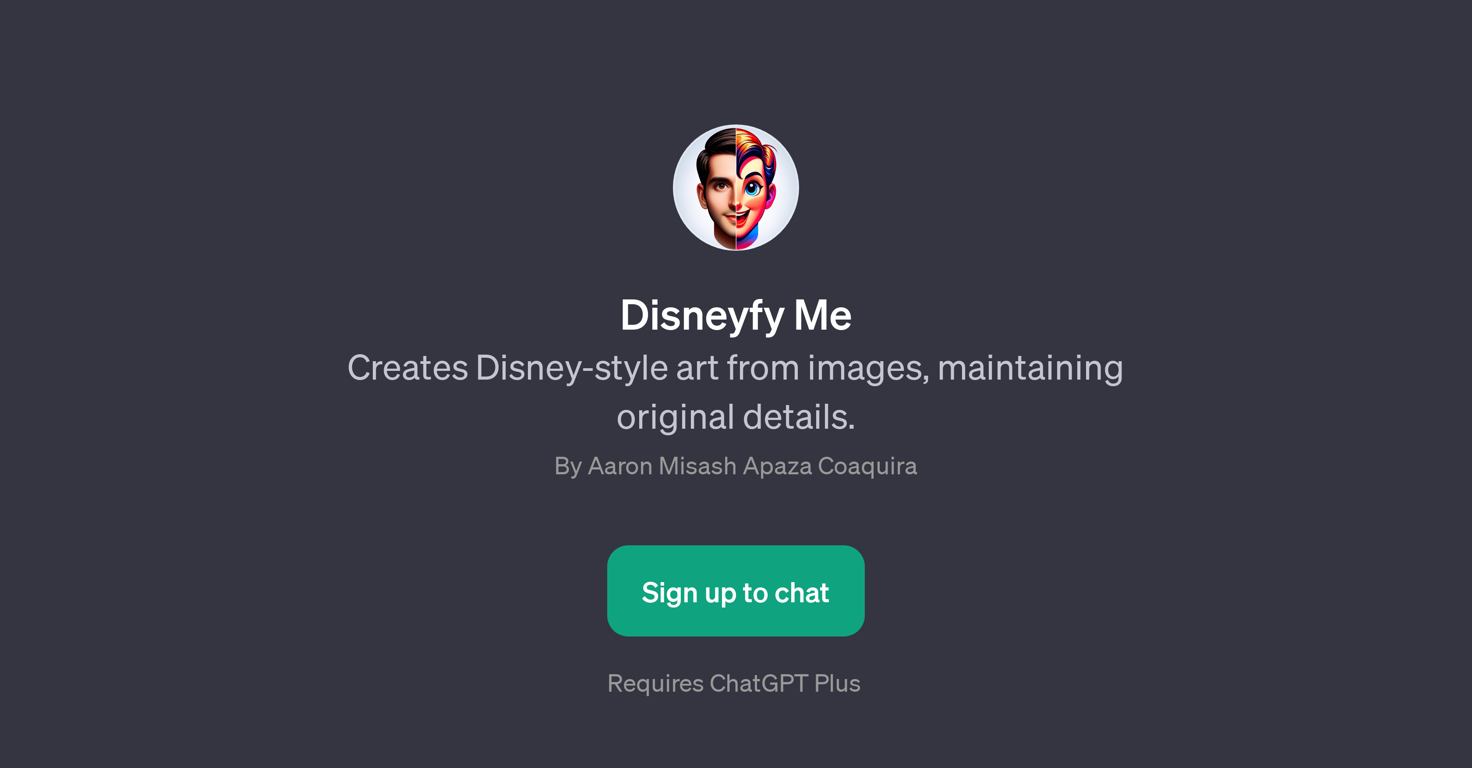 Disneyfy Me website