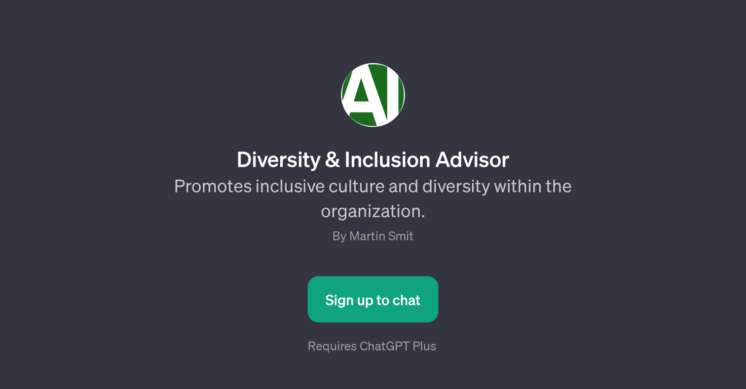 Diversity & Inclusion Advisor website