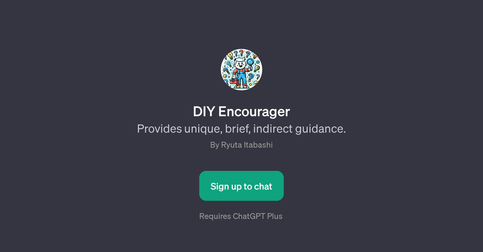 DIY Encourager website