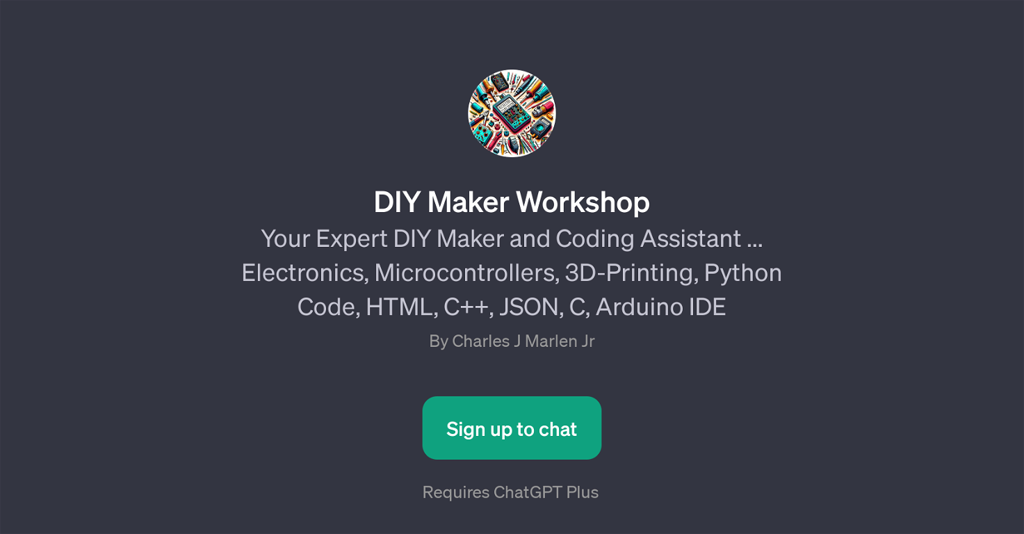 DIY Maker Workshop website