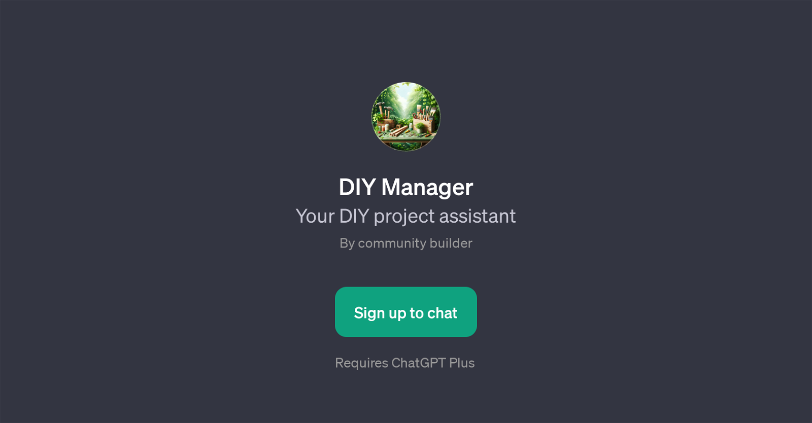 DIY Manager website