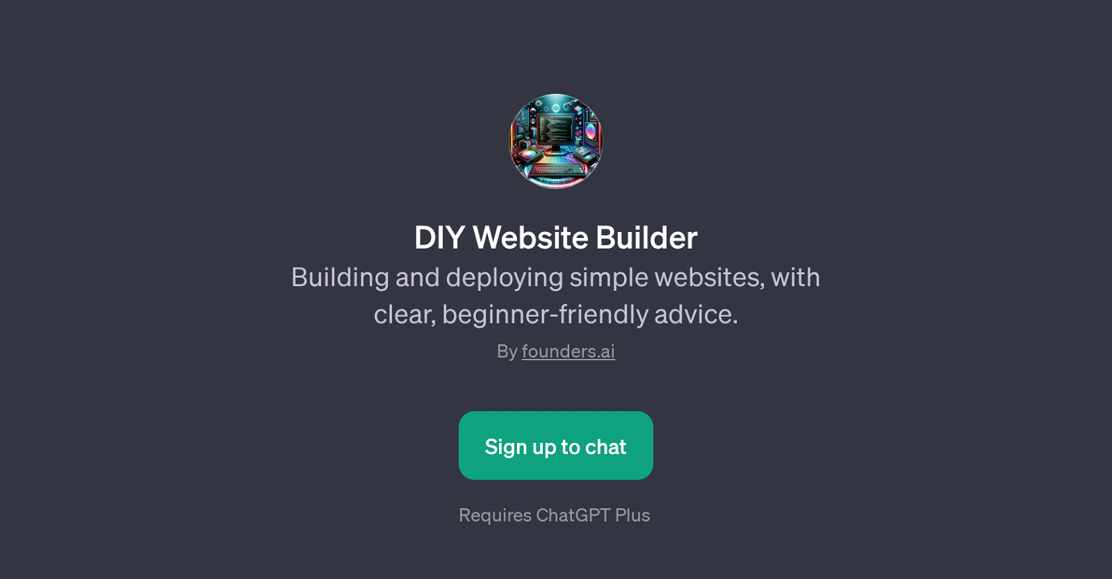 DIY Website Builder website