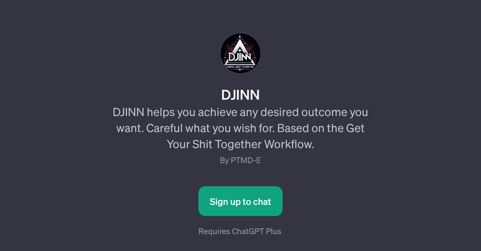 DJINN website