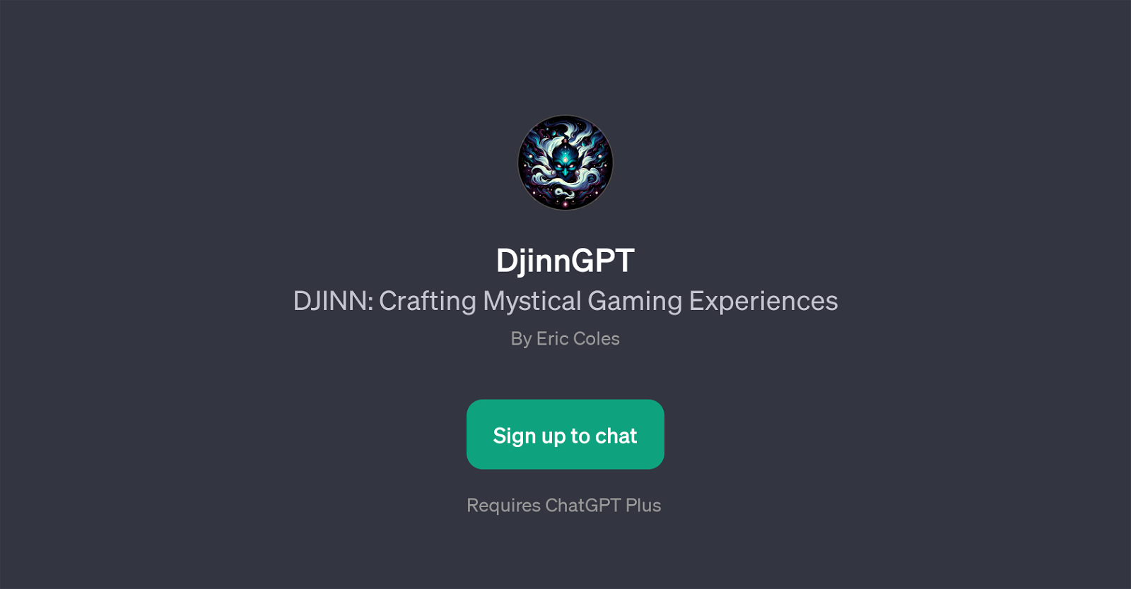 DjinnGPT website