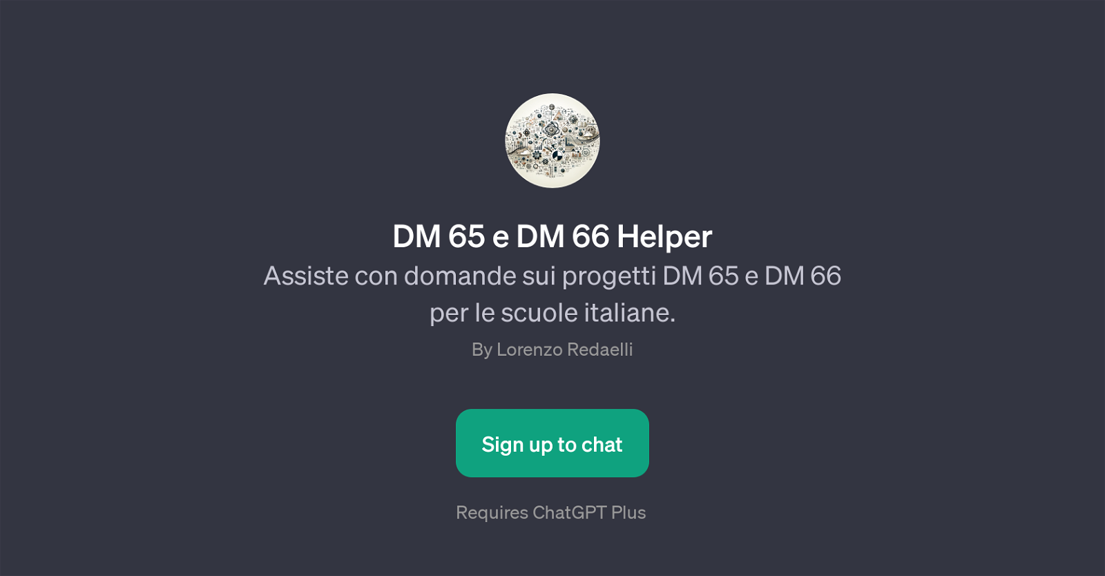 DM 65 e DM 66 Helper website