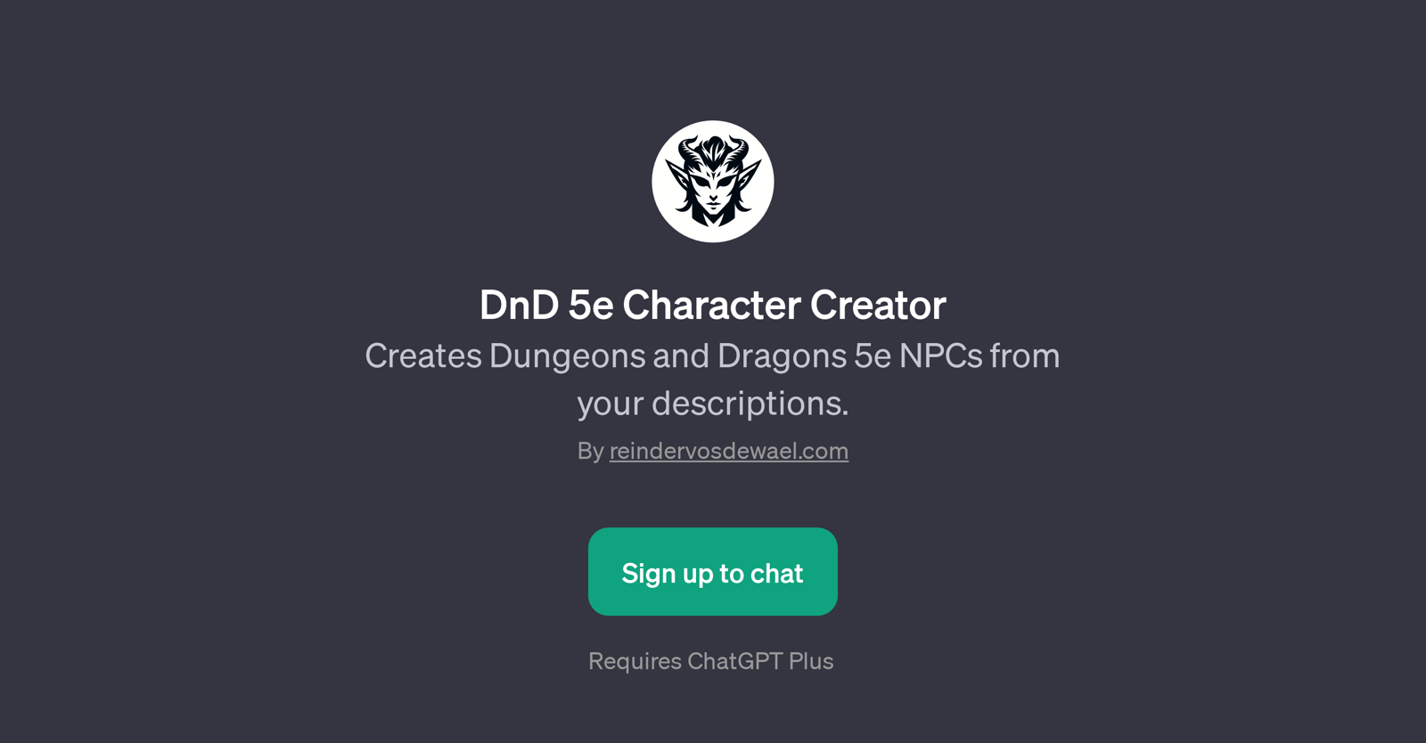 DND Backstory Generator + ChatGPT RPG Tools