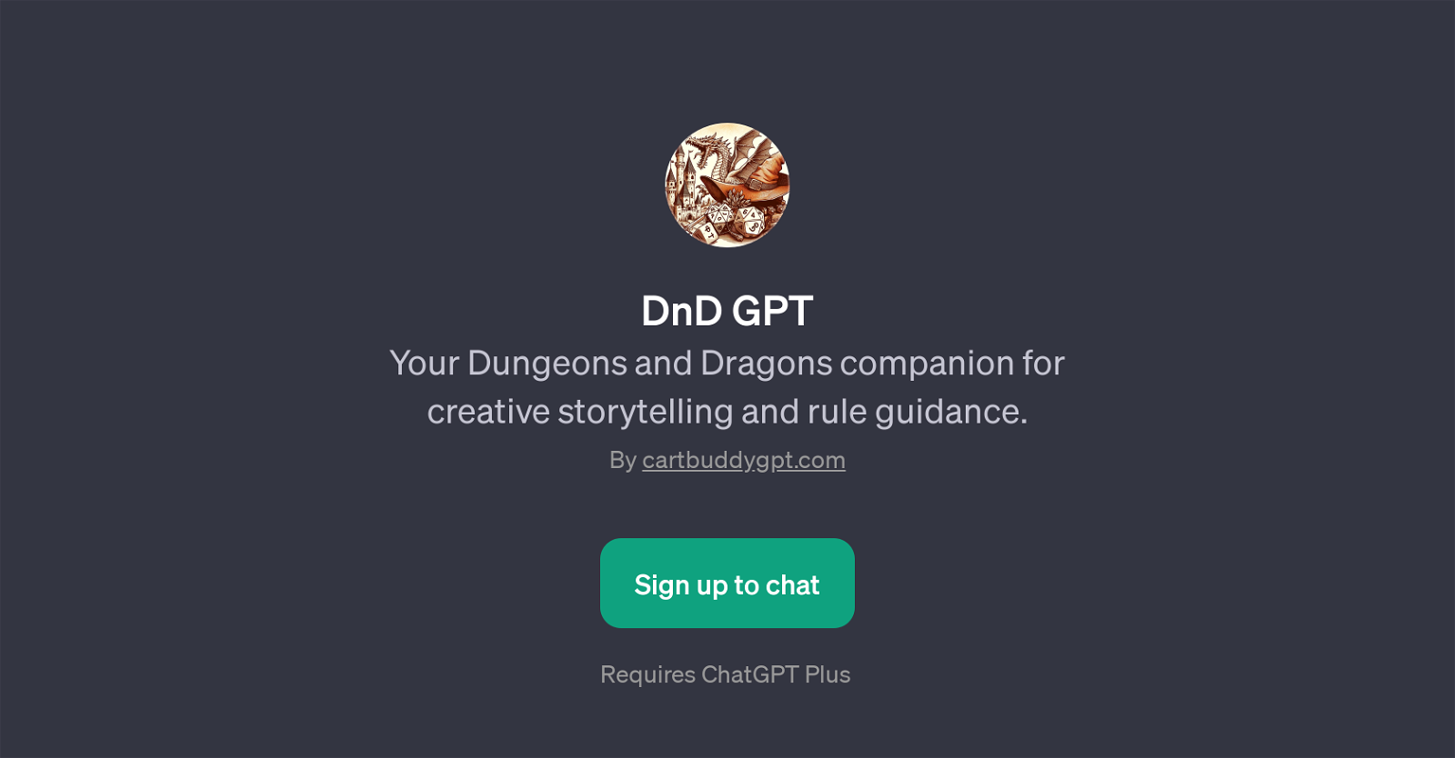 DnD GPT website