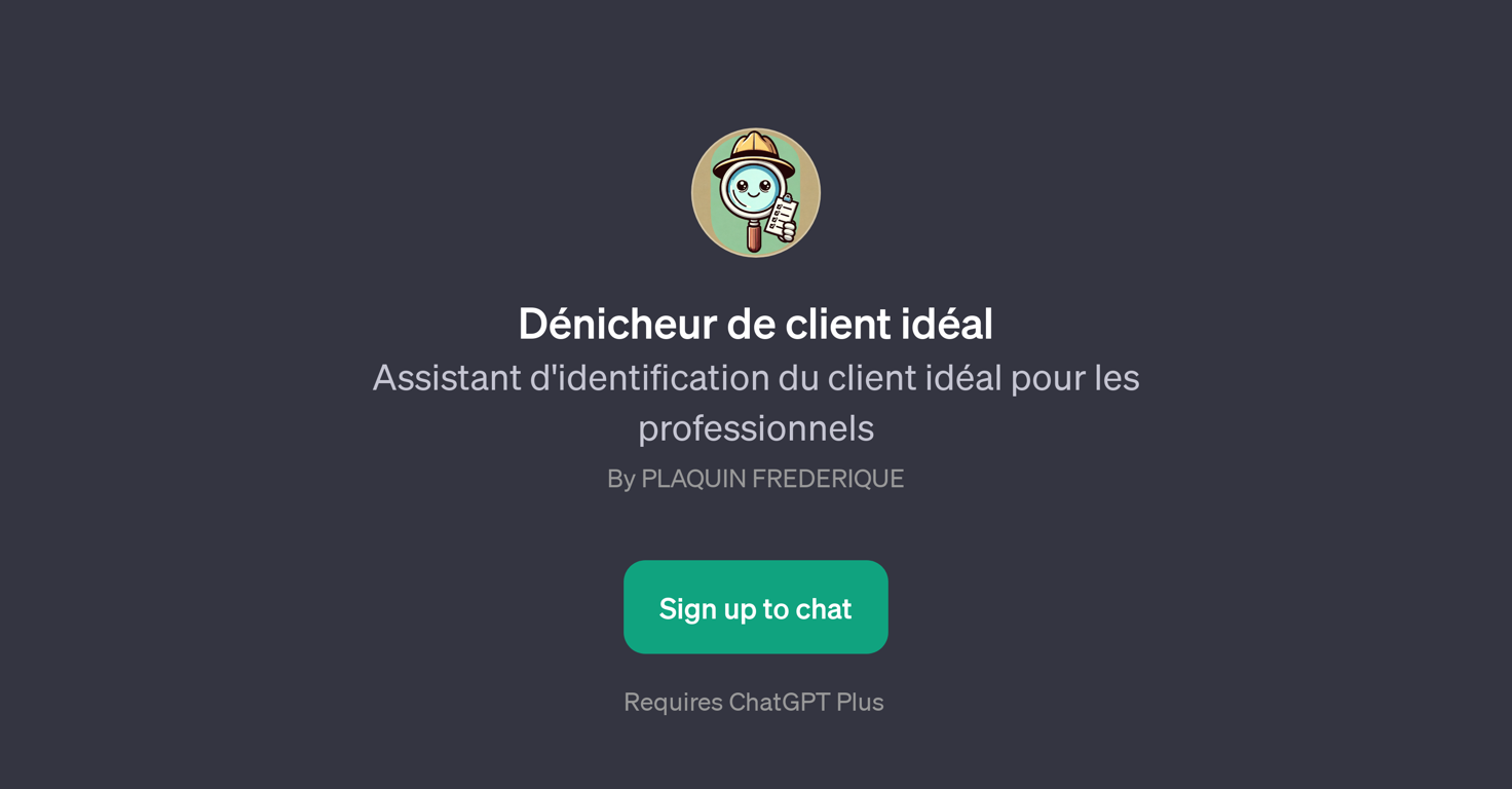 Dnicheur de client idal website