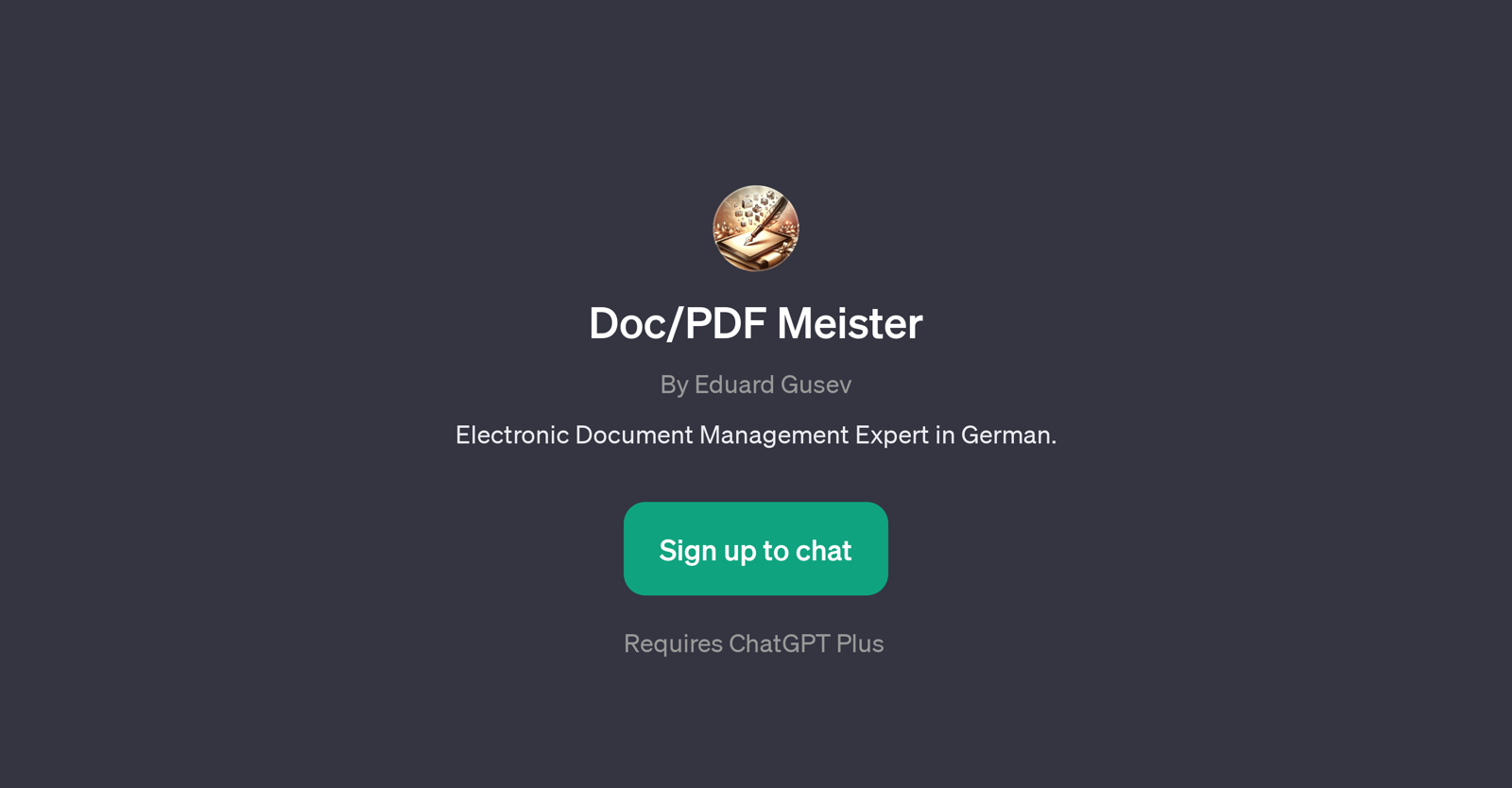 Doc/PDF Meister website