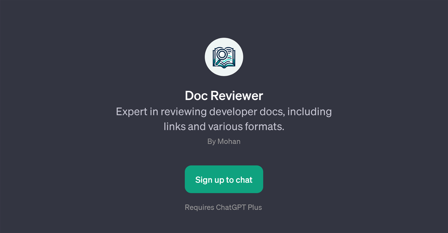 Doc Reviewer website