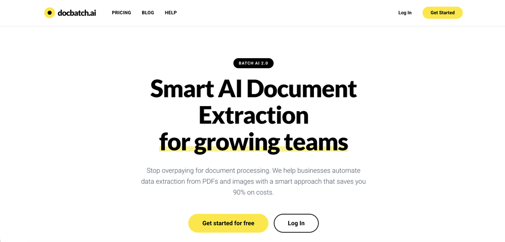 docbatch.ai website