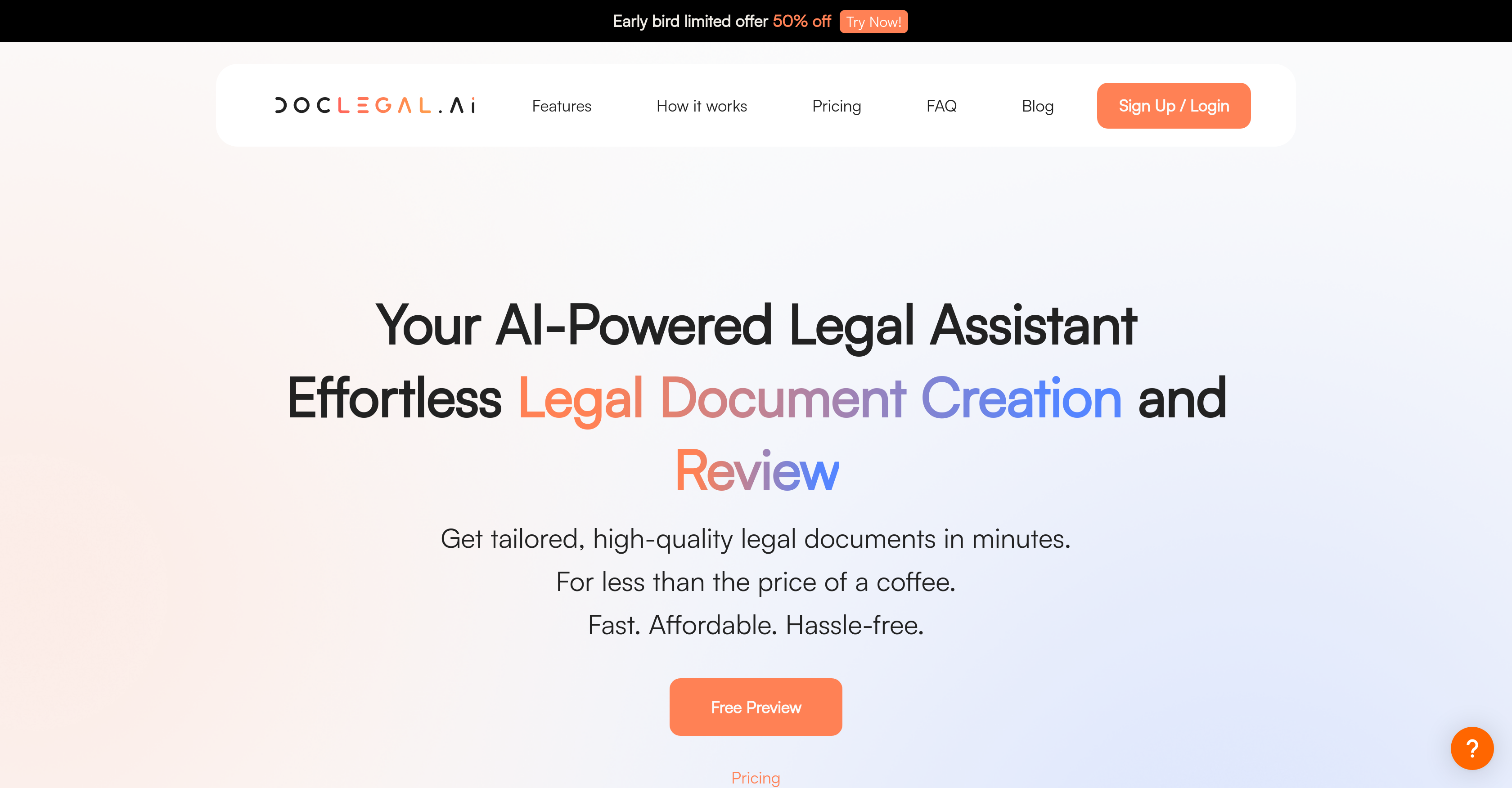 DocLegal.ai logo