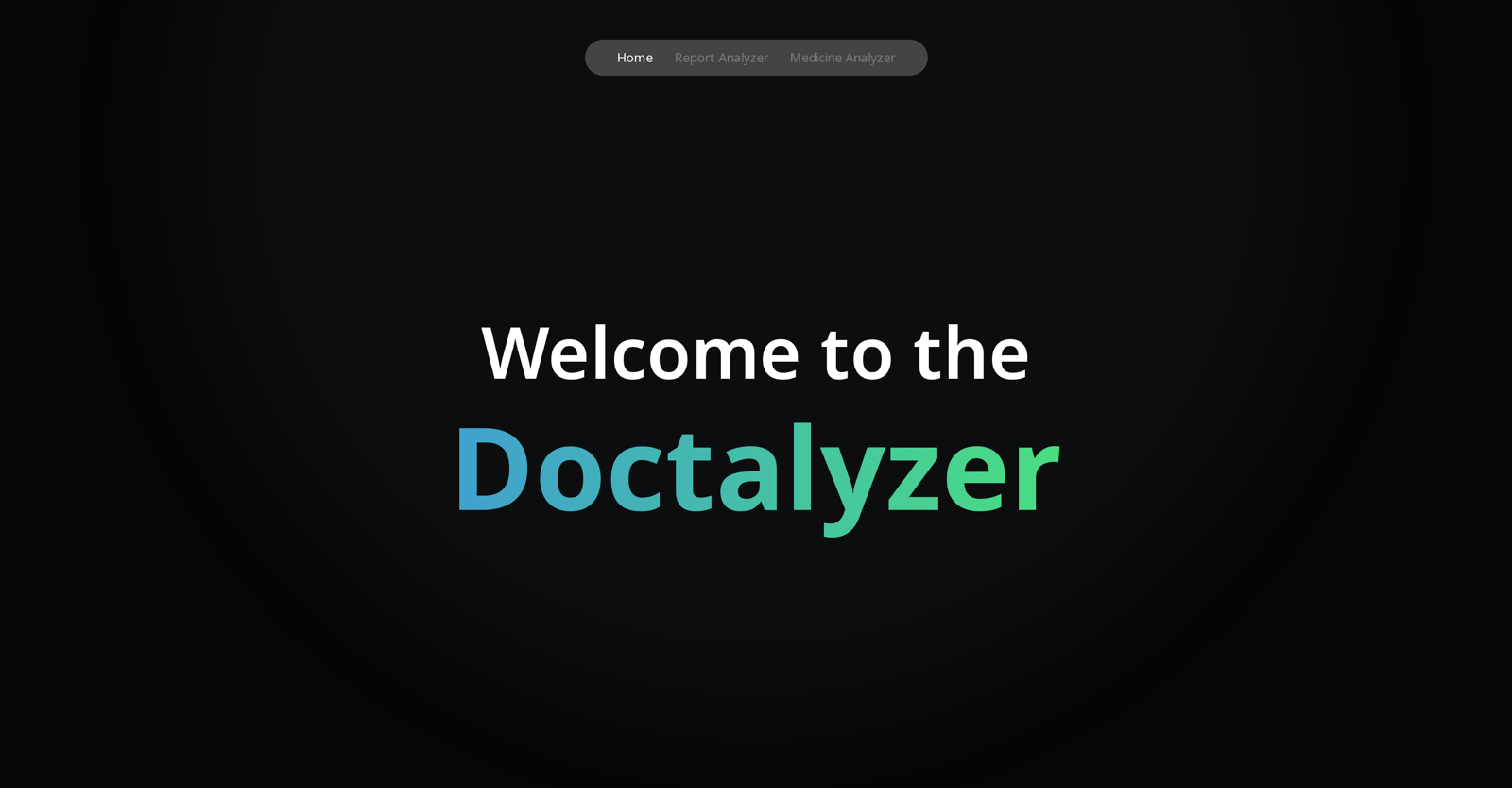 Doctalyzer website