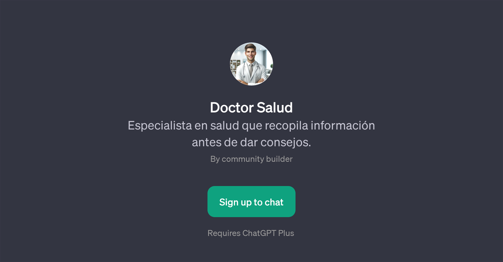 Doctor Salud website