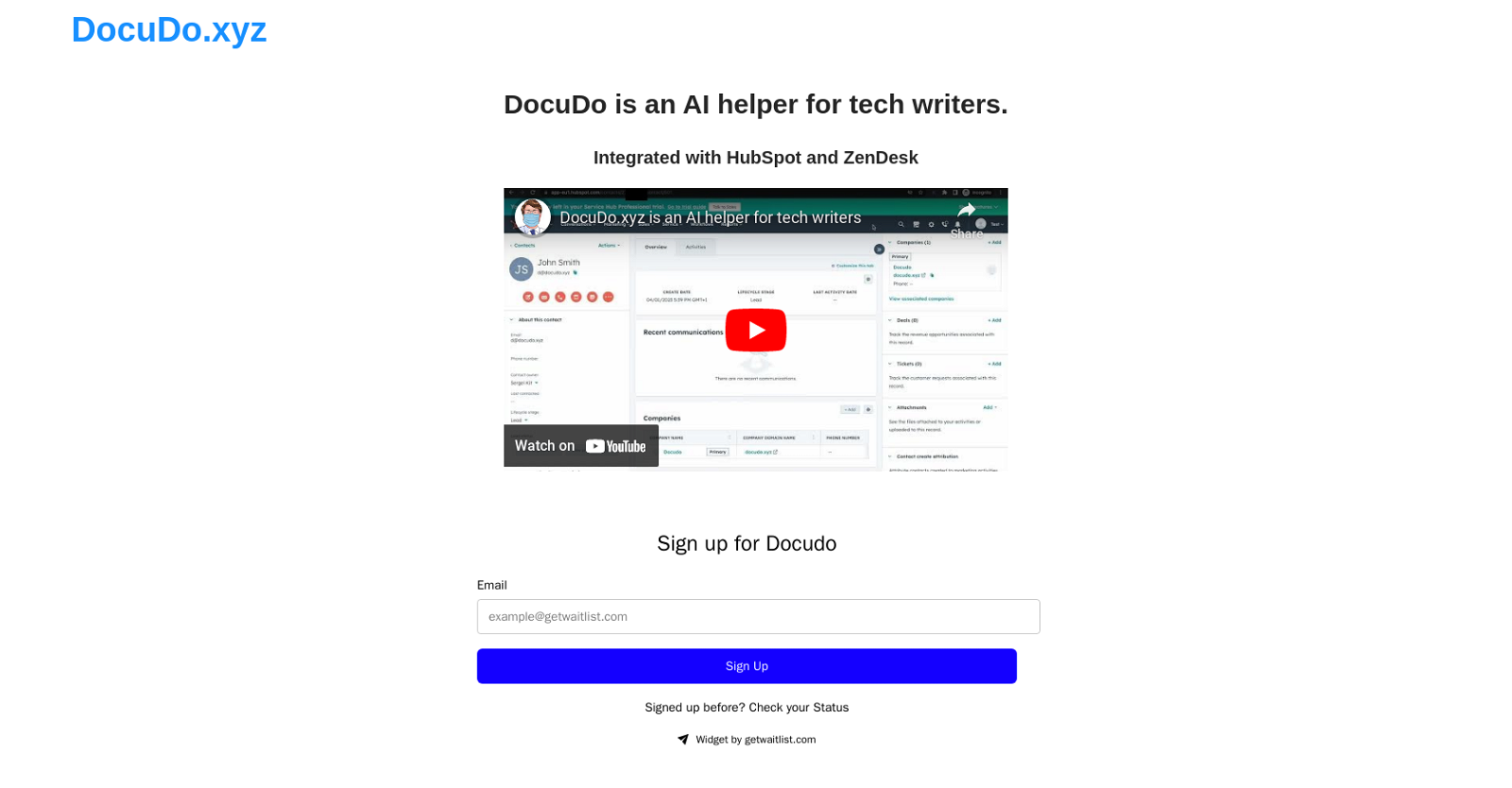 DocuDo  website