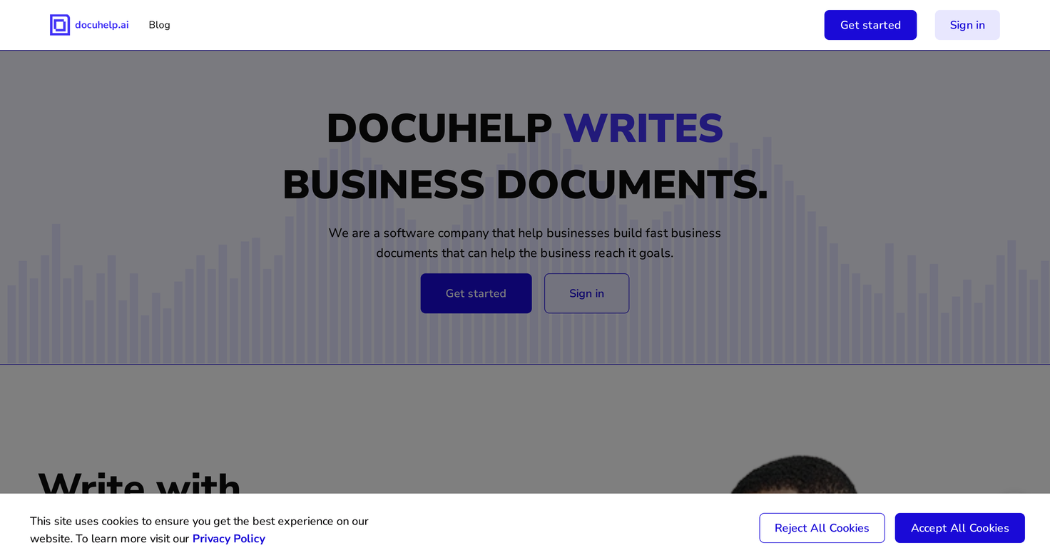 DocuHelp website