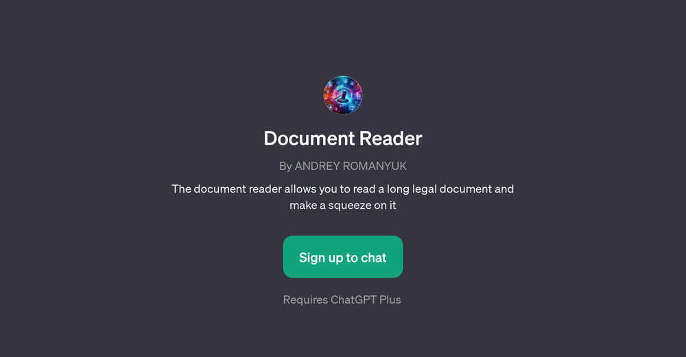 Document Reader website