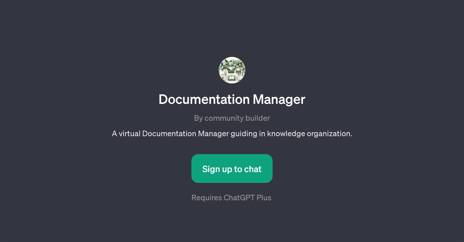 Documentation Manager website