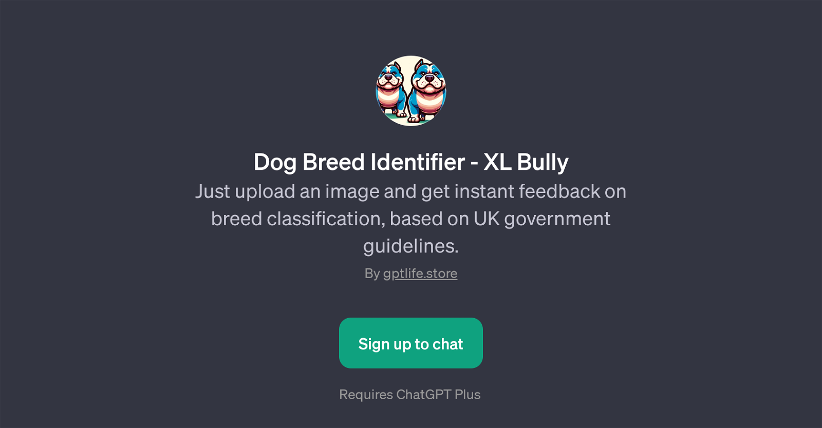 Dog Breed Identifier - XL Bully website