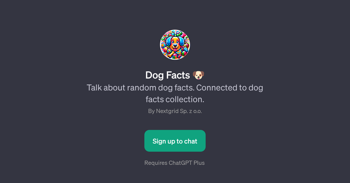 Dog Facts website