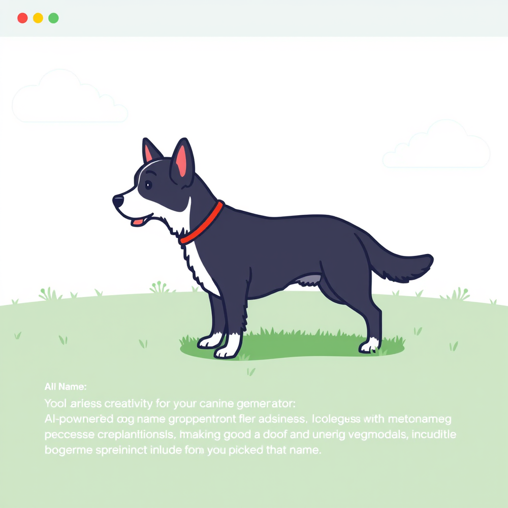 Dog name generator website