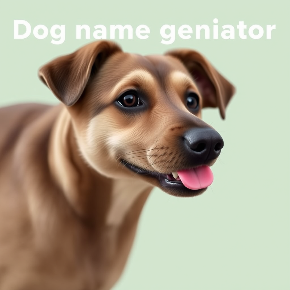 Dog name generator website