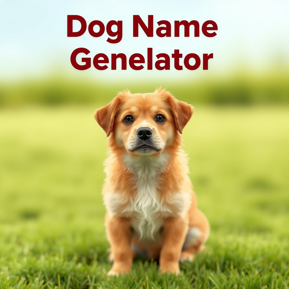Dog Name Generator website