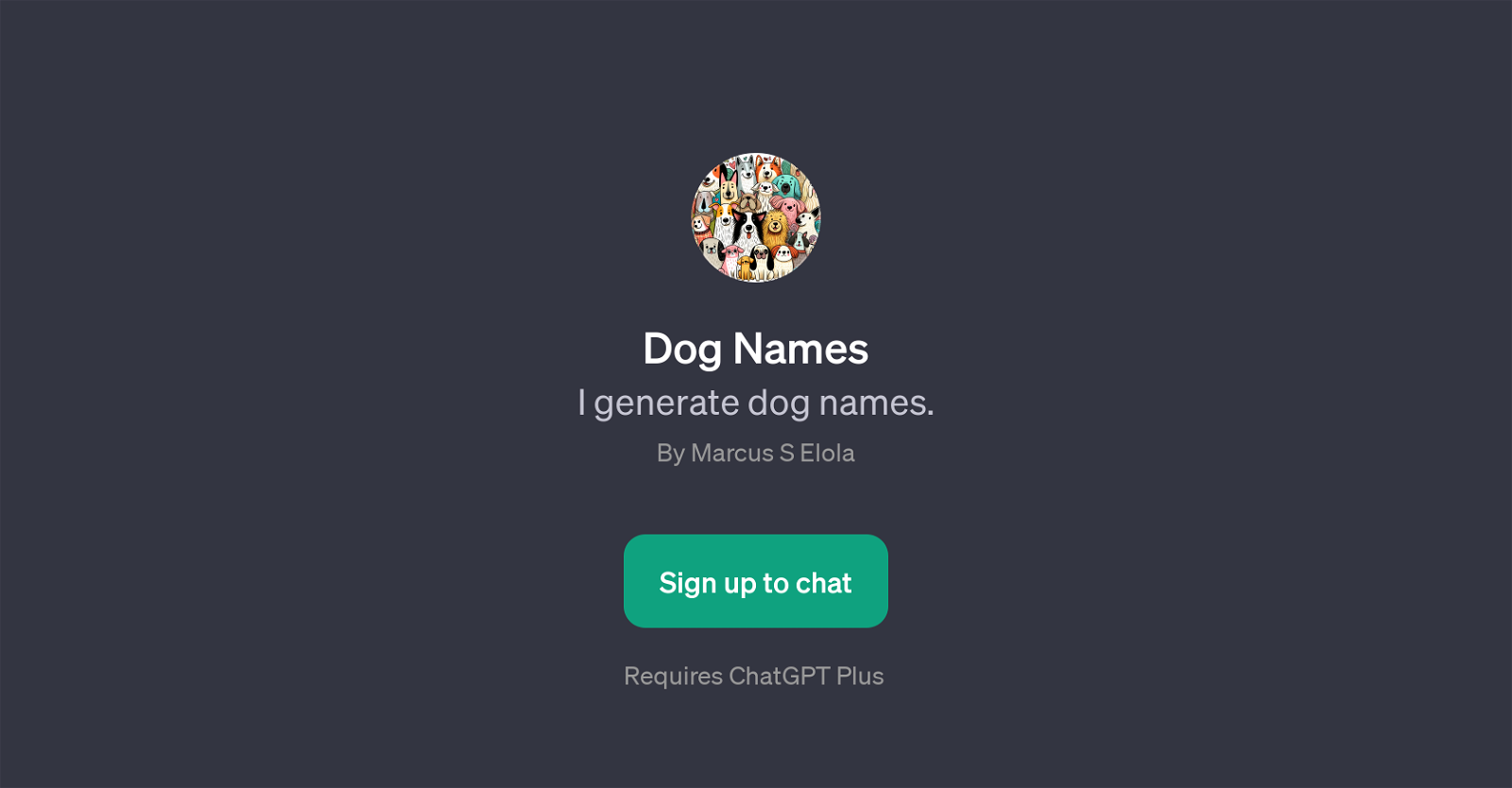 Dog Names website