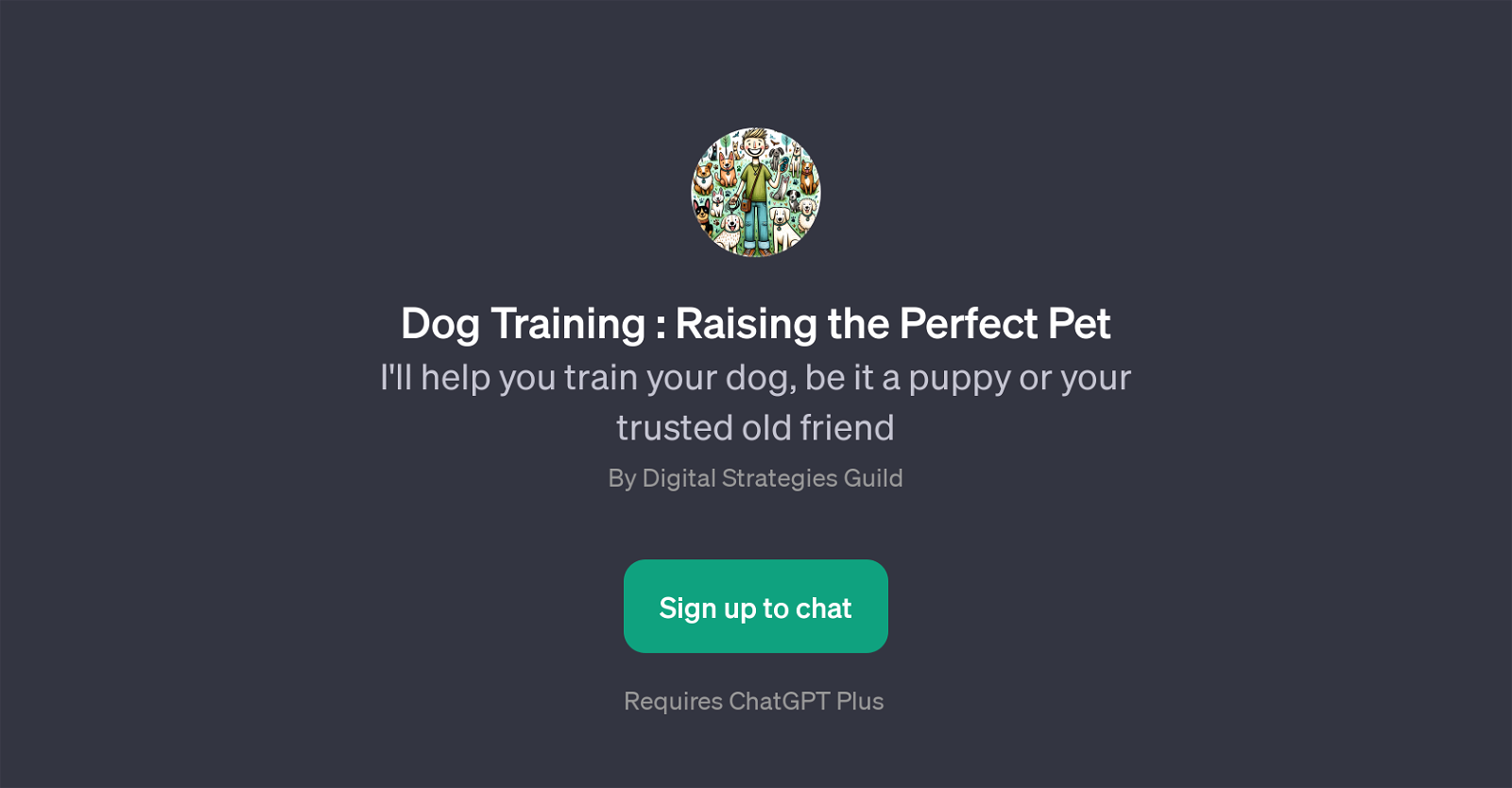 Dog Training : Raising the Perfect Pet website