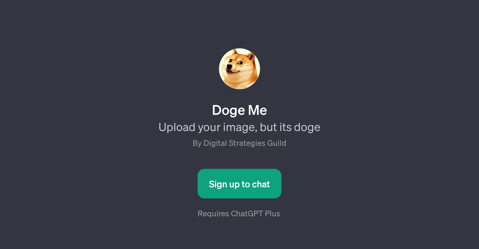 Doge Me website