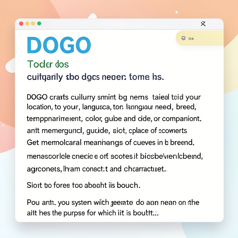 DOGO website