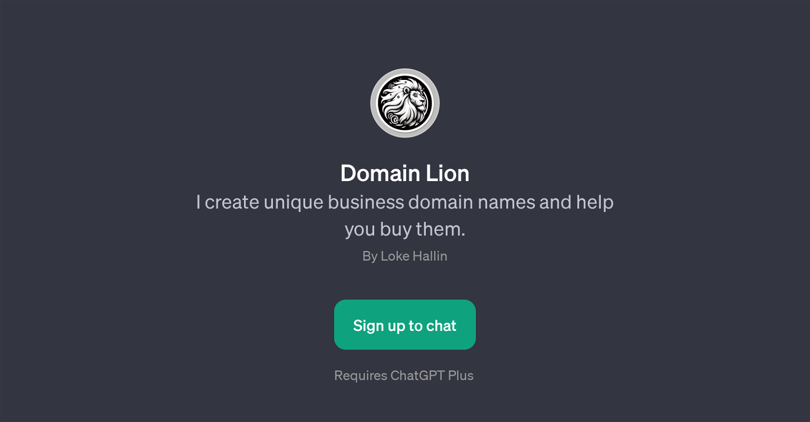 Domain Lion website