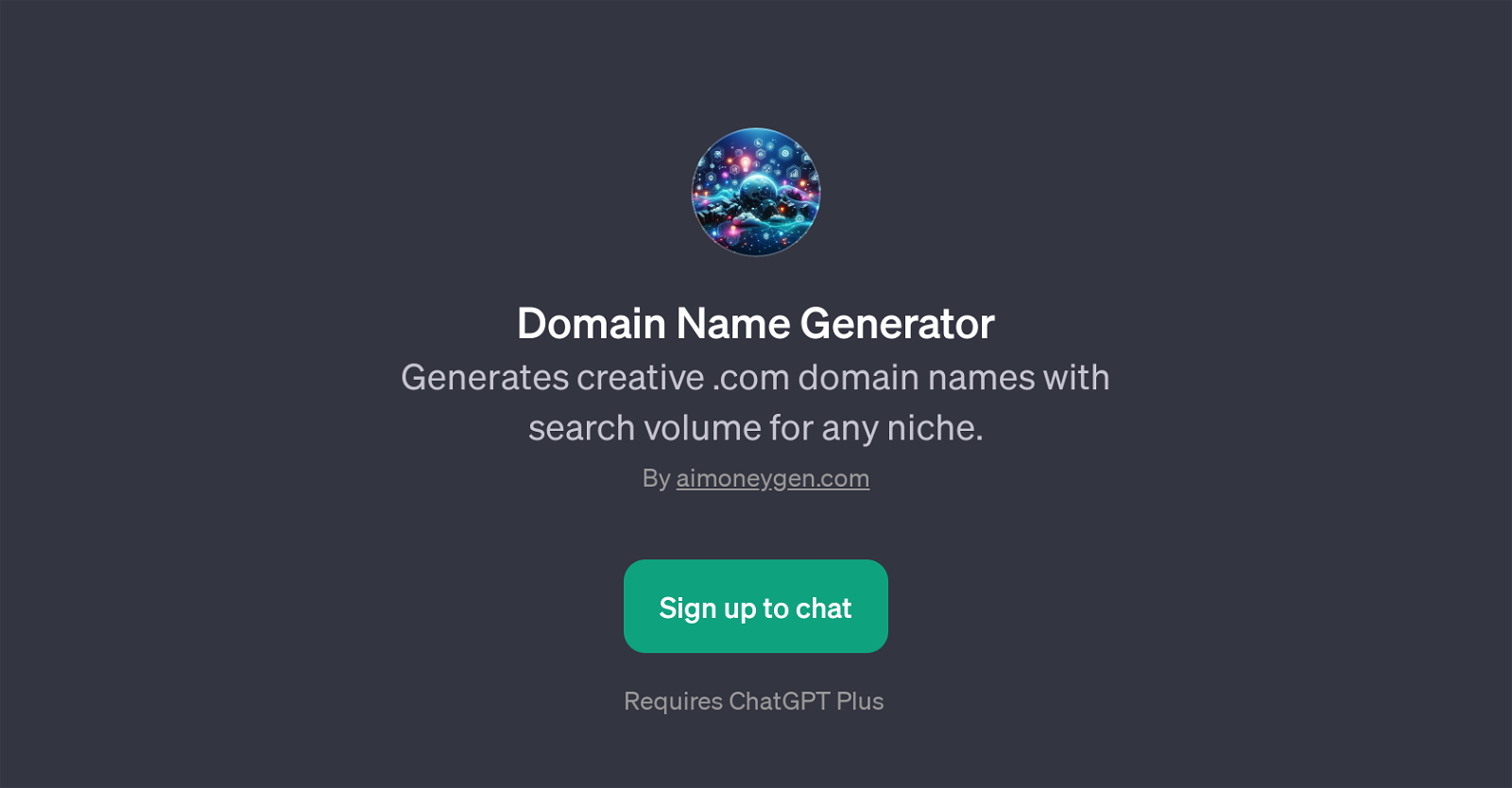 Domain Name Generator website
